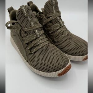 Sorel Women’s Olive Green Mesh Sneakers